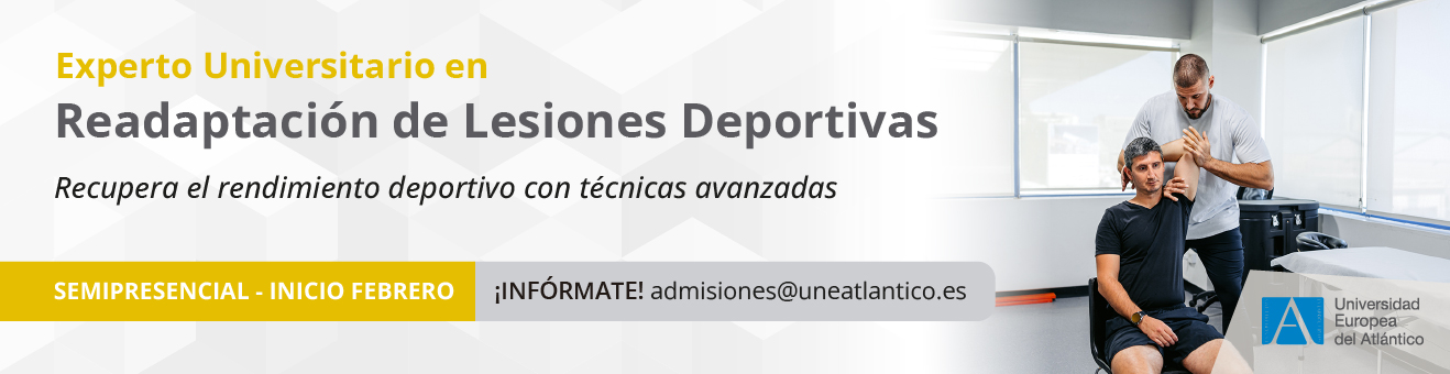 Experto Universitario en Readaptacion de Lesiones Deportivas